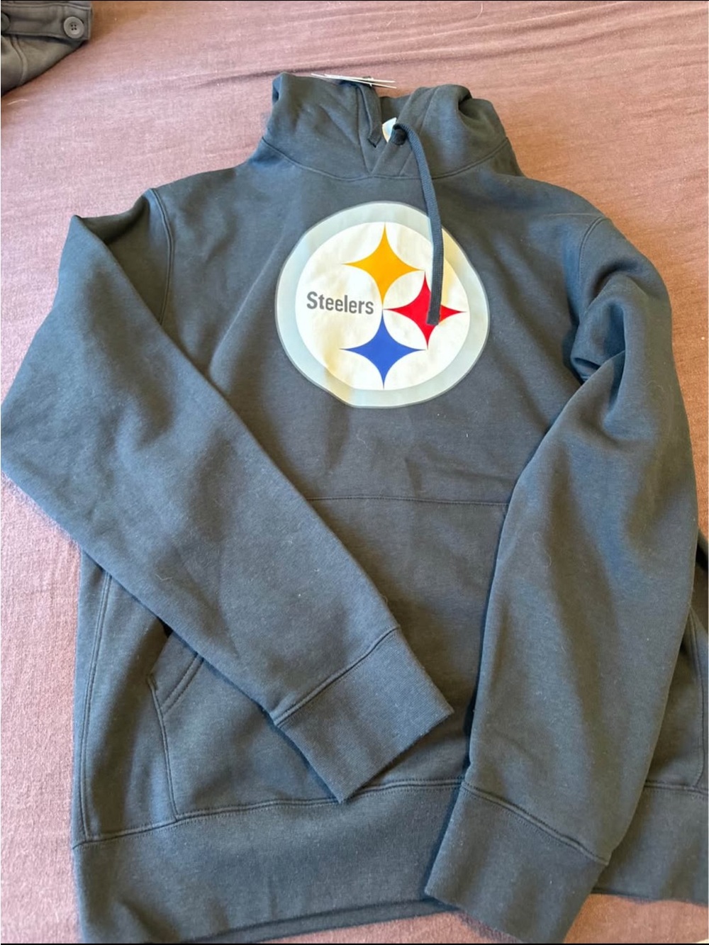 Nike Men's Crewneck Hoodie with Pittsburgh Steelers Logo